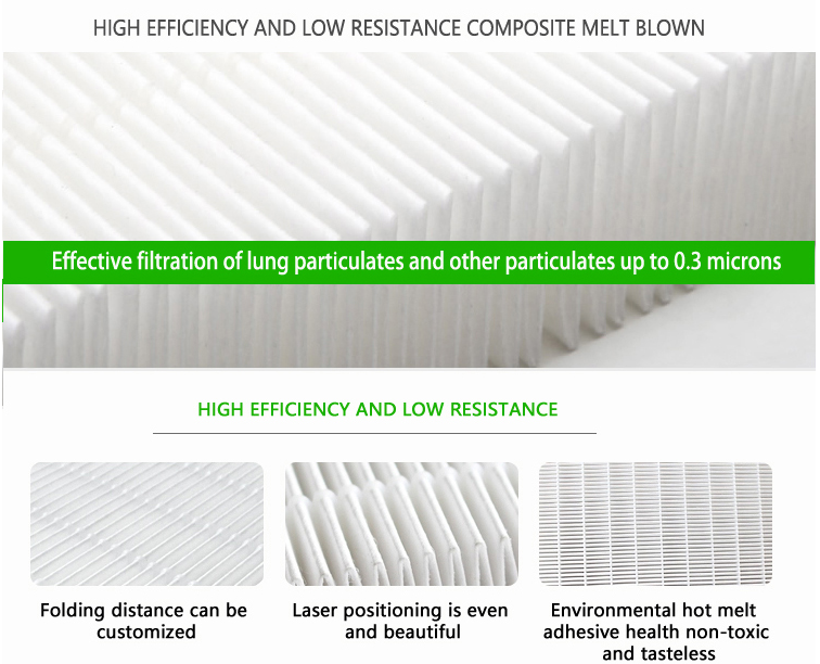 details of air filter PP